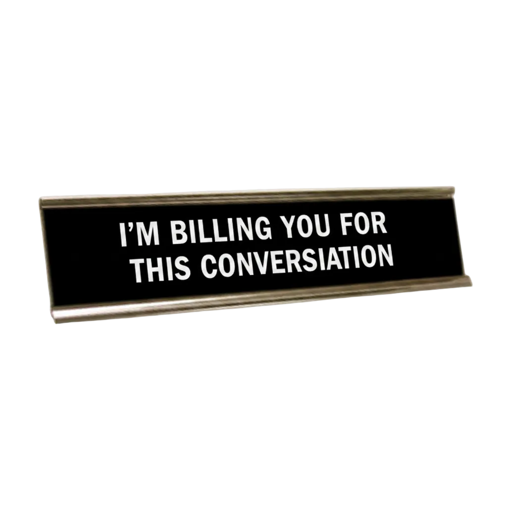 Desk Name Plates