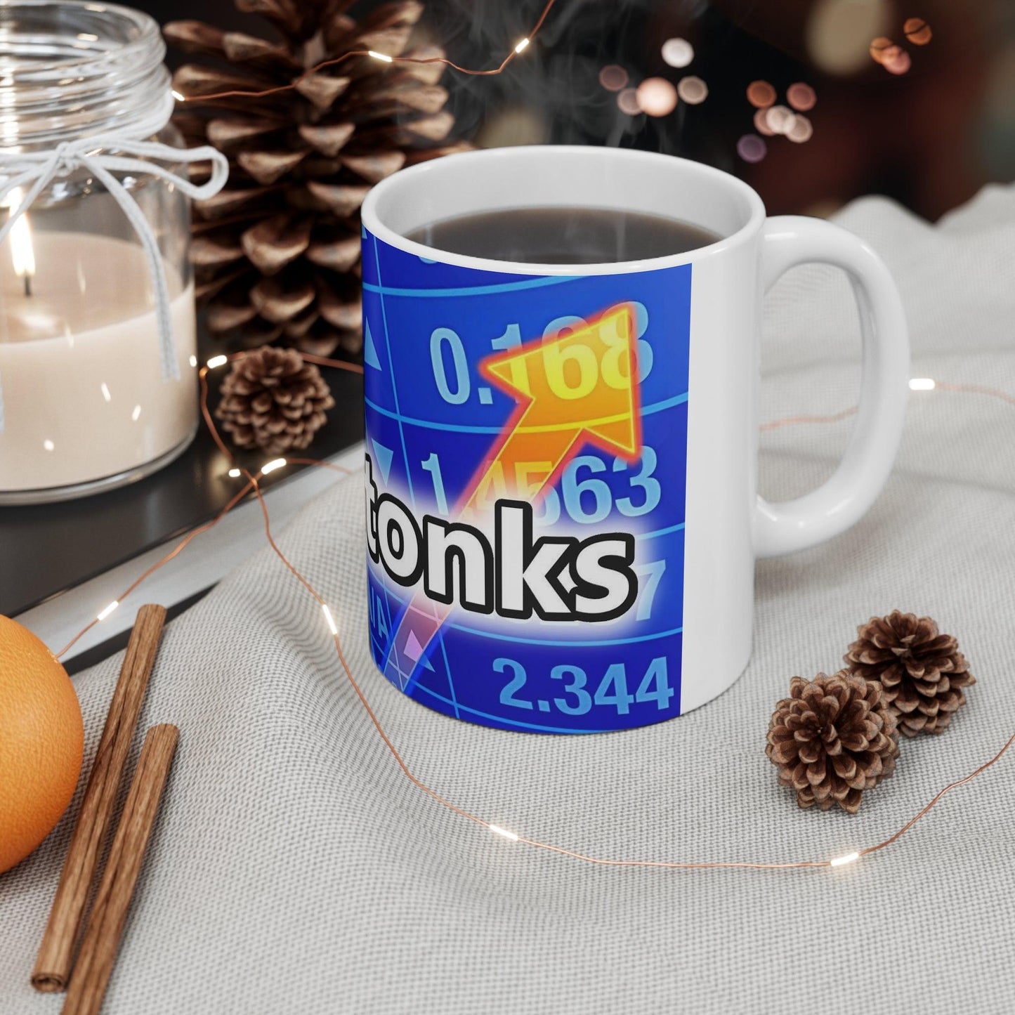 Stonks Meme mug