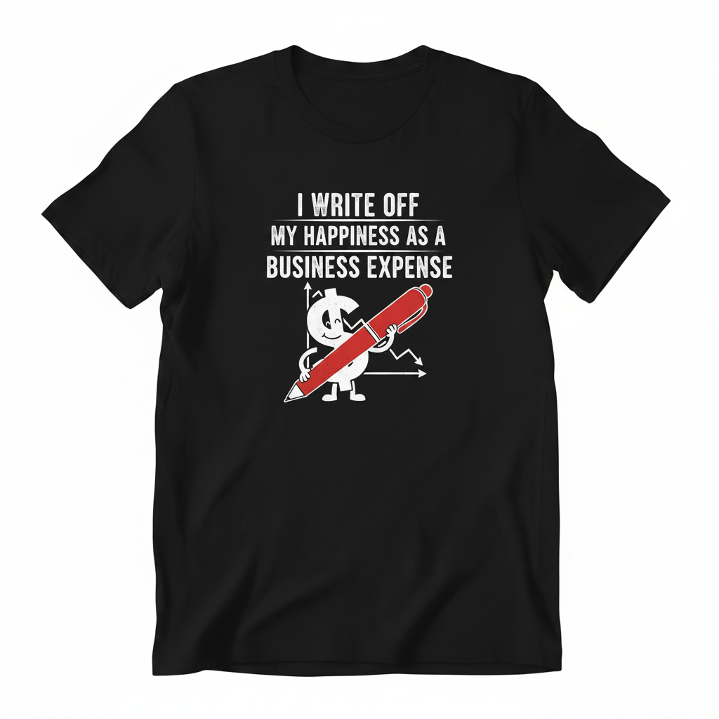 I Write Off My Happiness as a Business Expense shirt