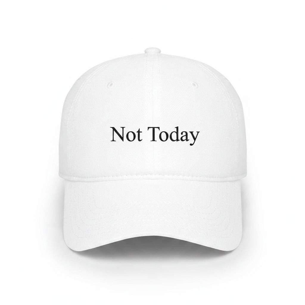 Not today hat