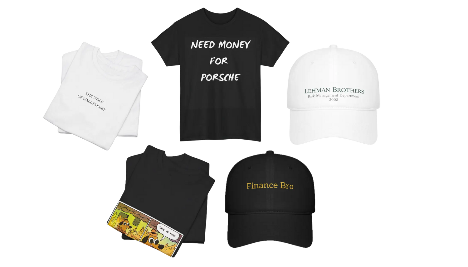 Finance merch products