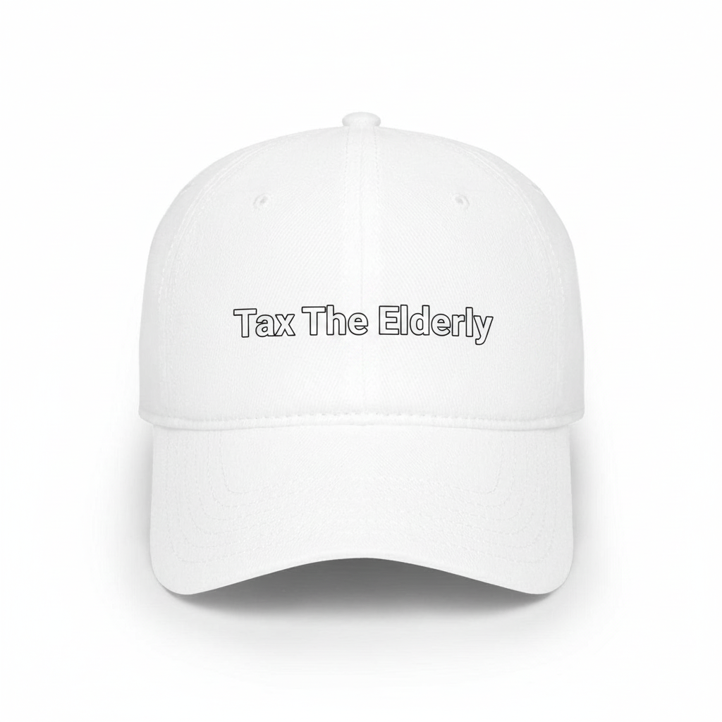 Tax the elderly hat