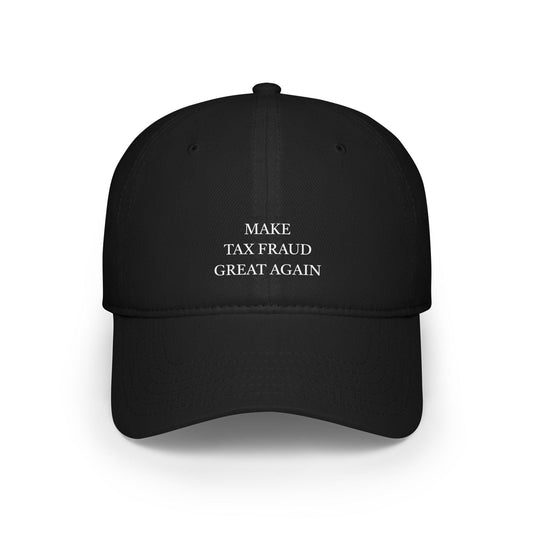 black make tax fraud great again hat