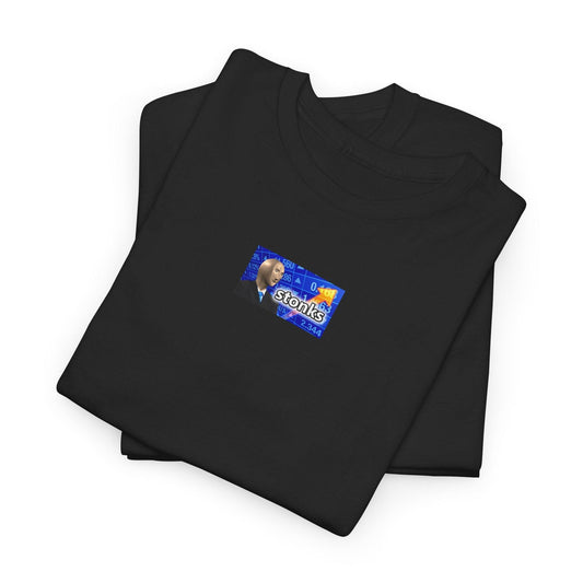 black stonks go up shirt