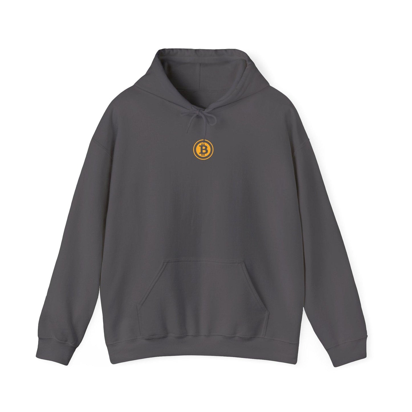 grey bitcoin hoodie