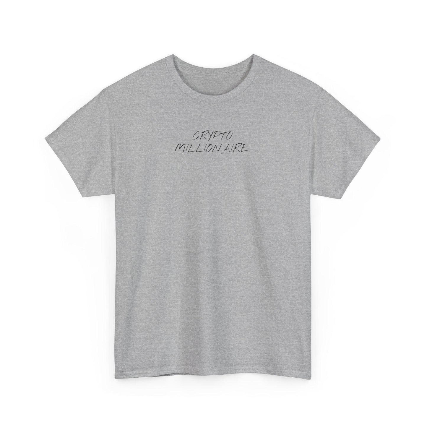 grey crypto millionaire shirt