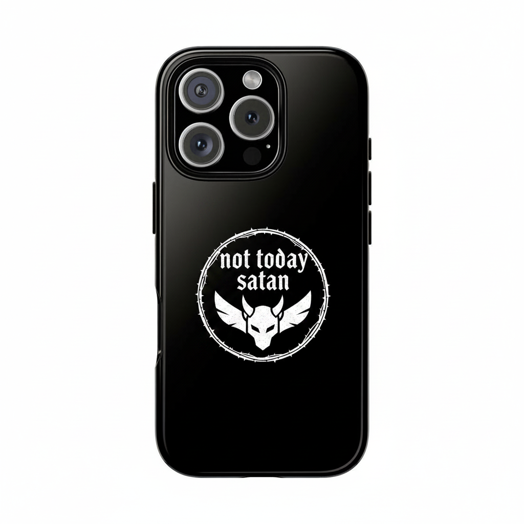 not today satan phone case