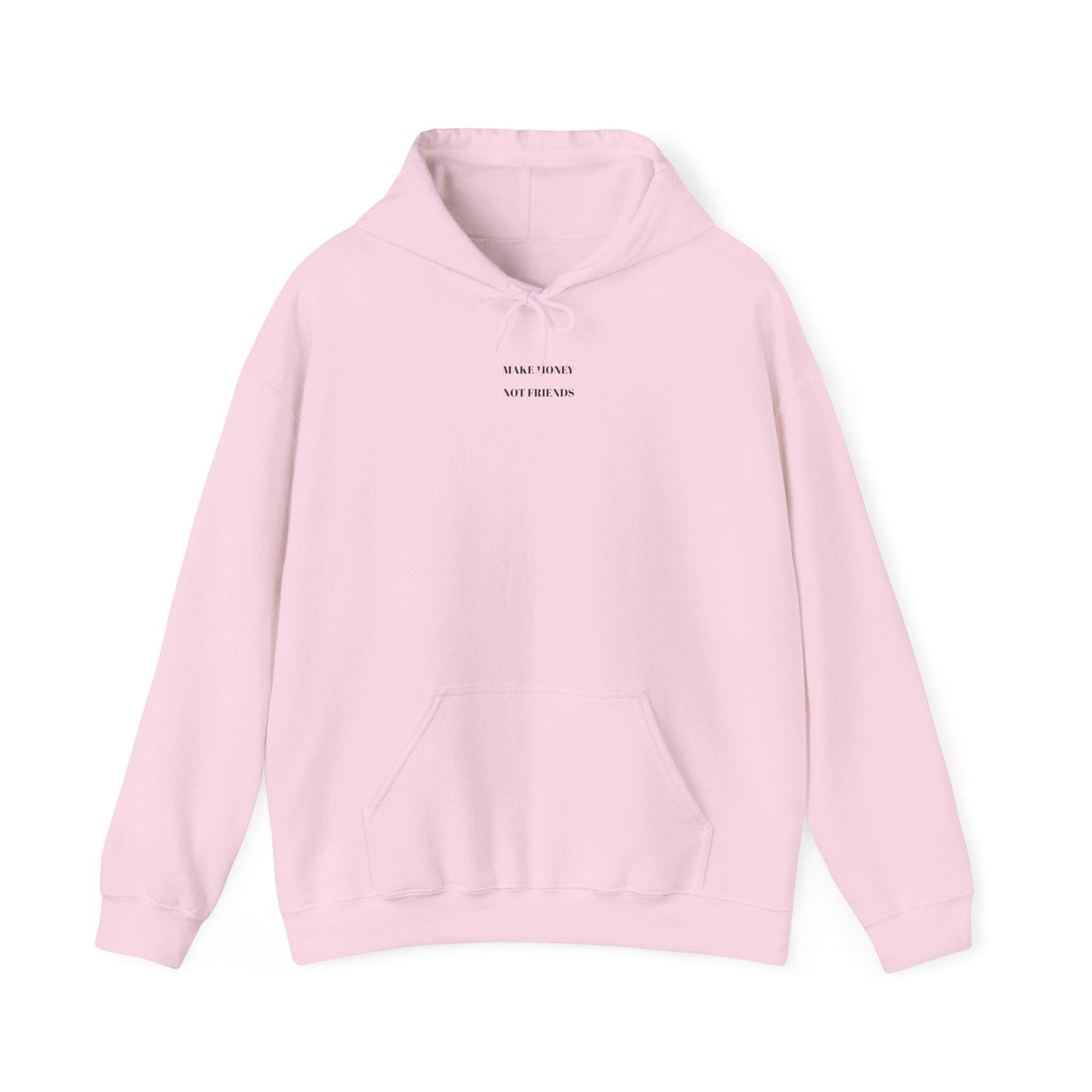 pink Make Money Not Friends Hoodie