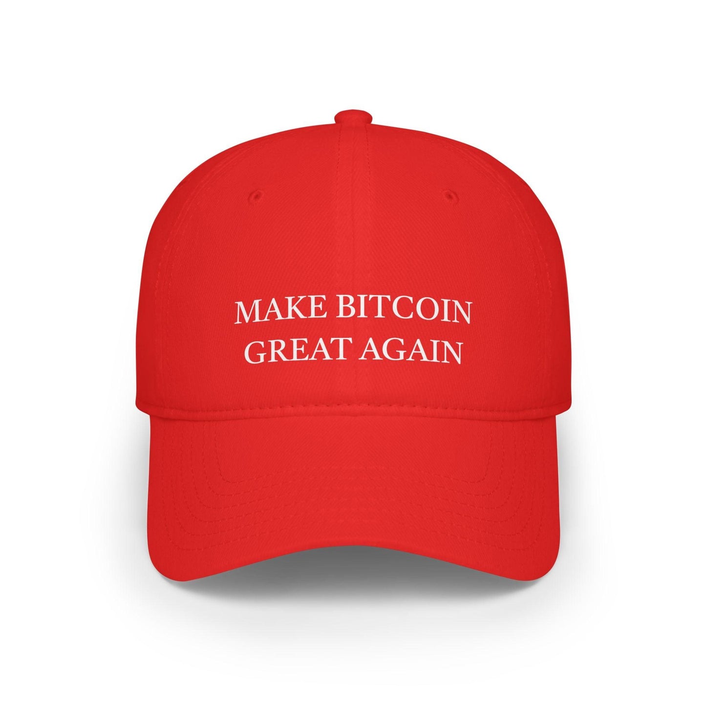 red Make Bitcoin Great Again Hat