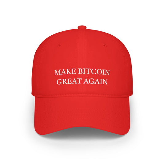 red Make Bitcoin Great Again Hat