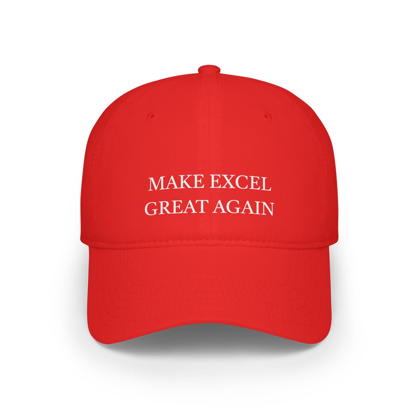 red make excel great again hat