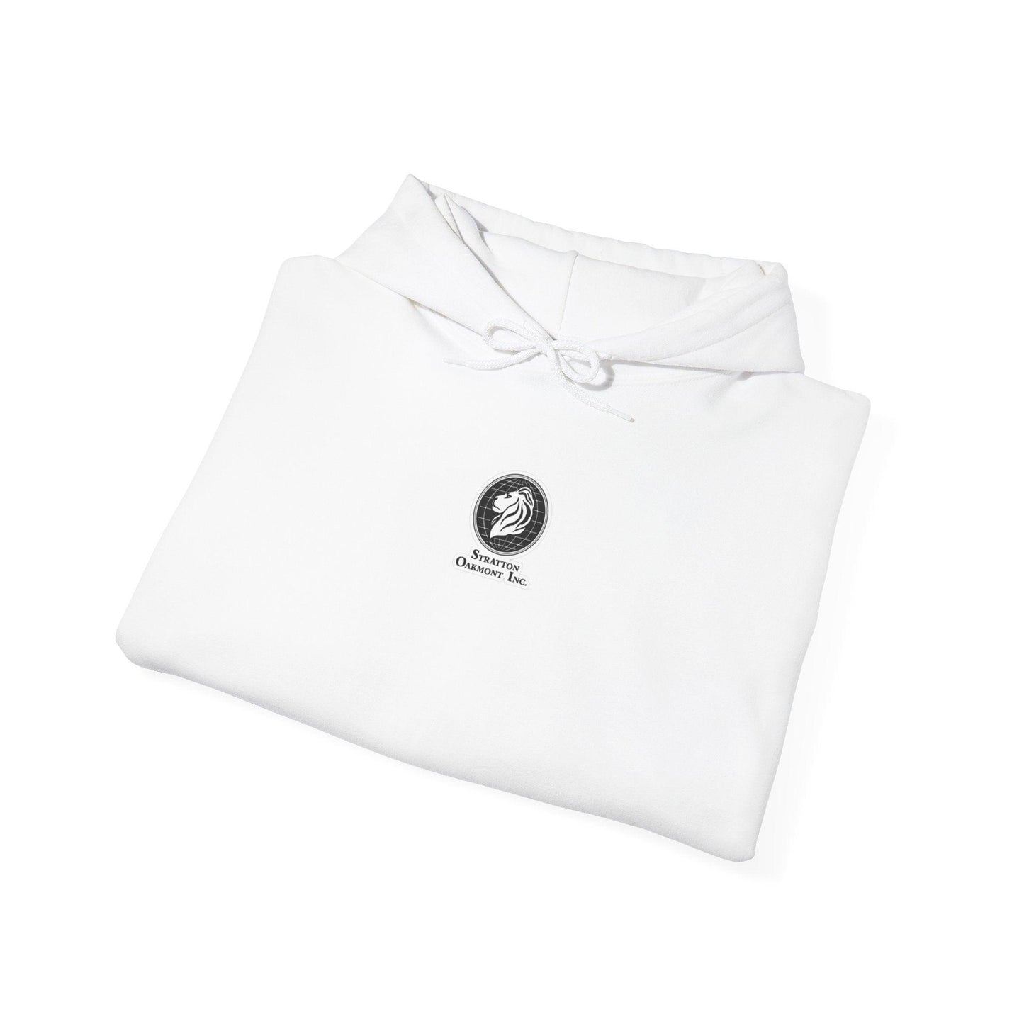 white Stratton Oakmont hoodie
