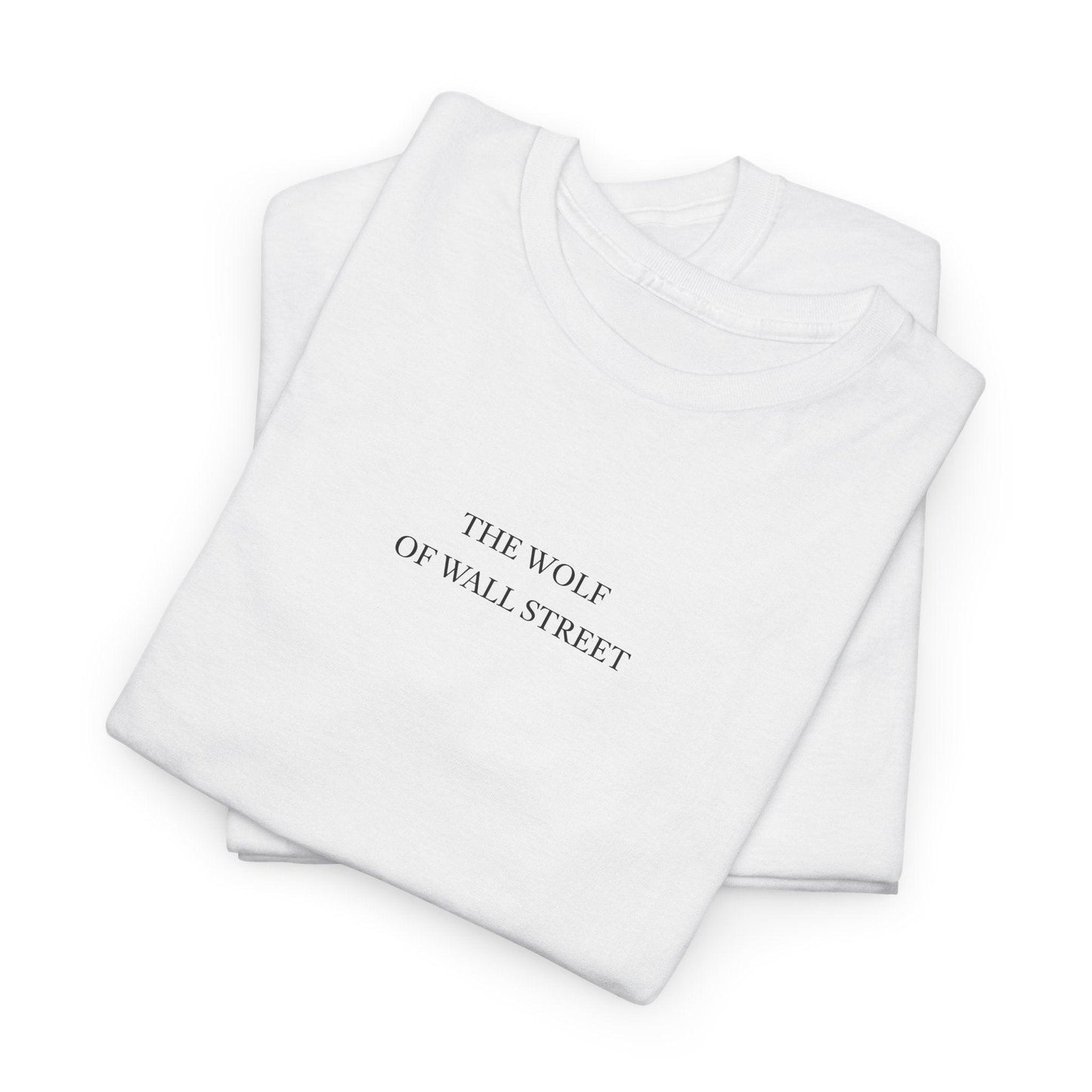 white wolf of wall street shirt