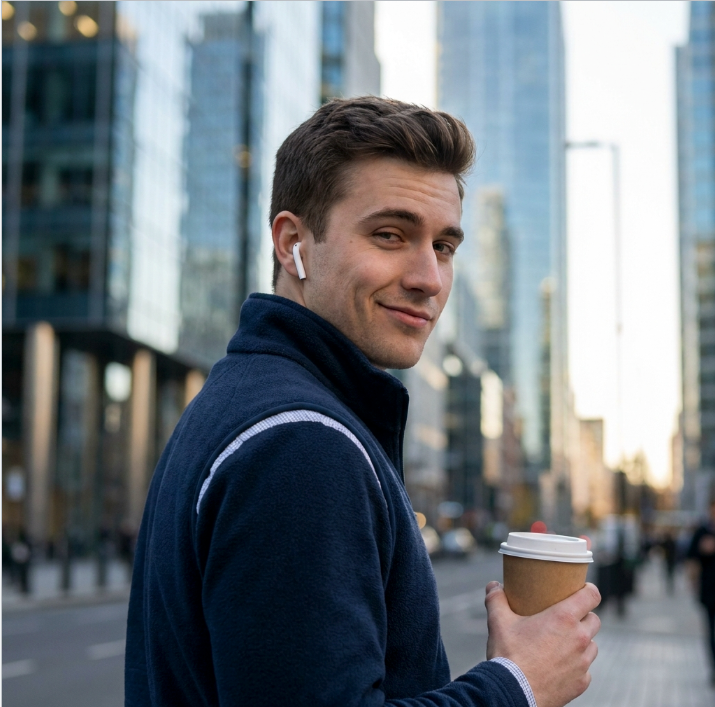 Stereotypical finance bro