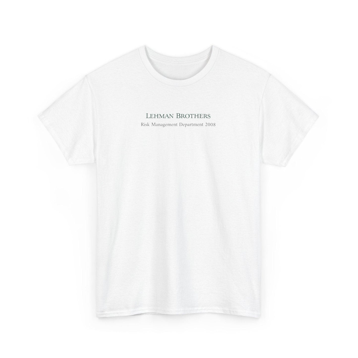 Lehman Brothers Risk Management shirt