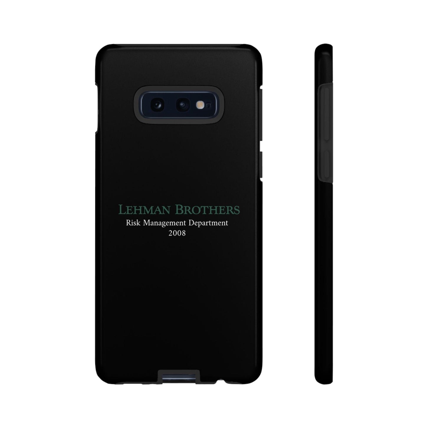 Lehman Brothers phone case