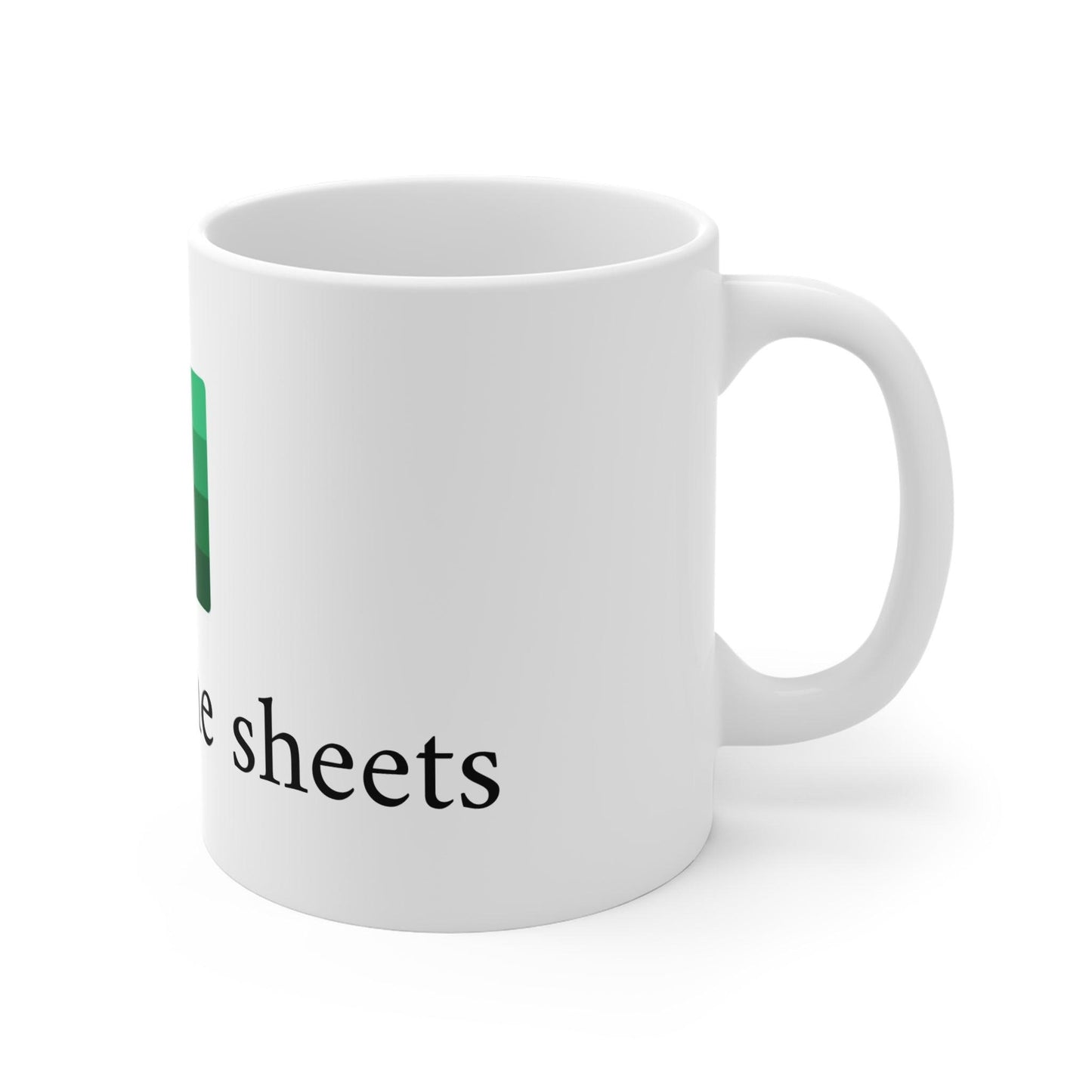 Freak in the Sheets Excel mug