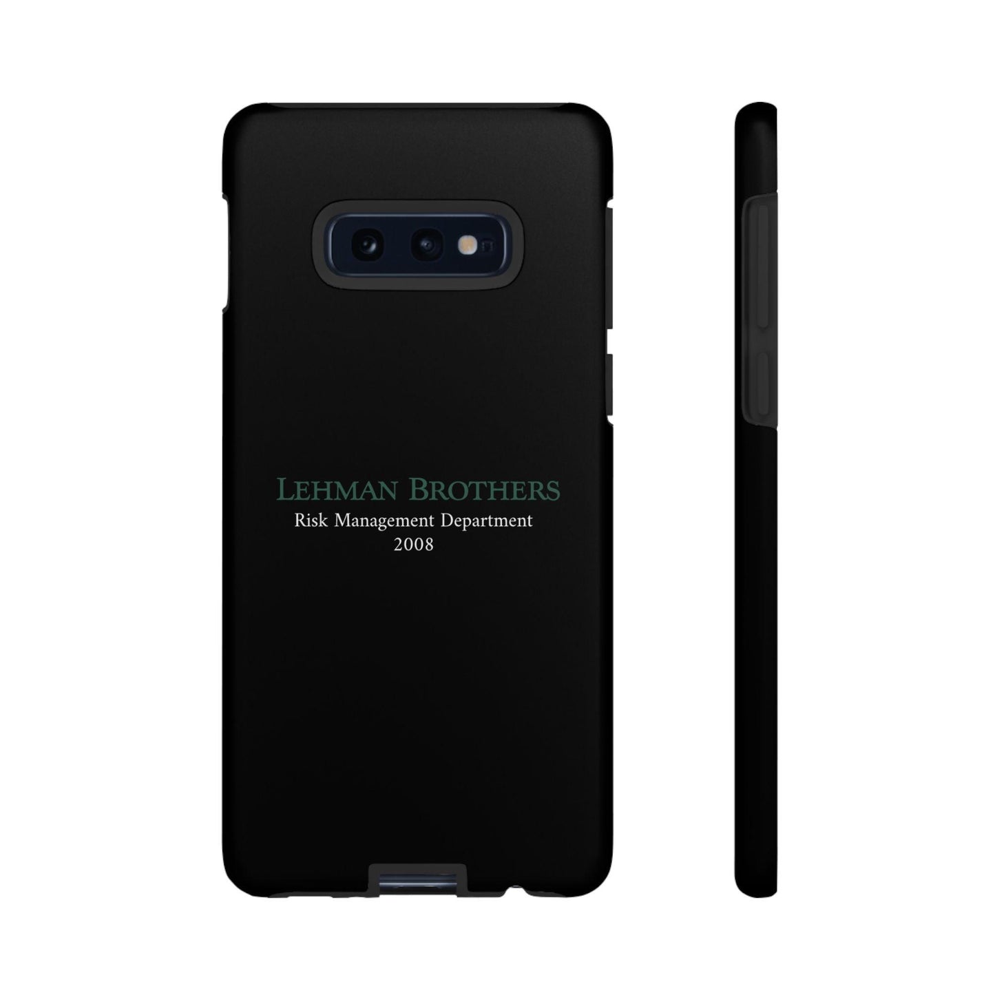 Lehman Brothers phone case