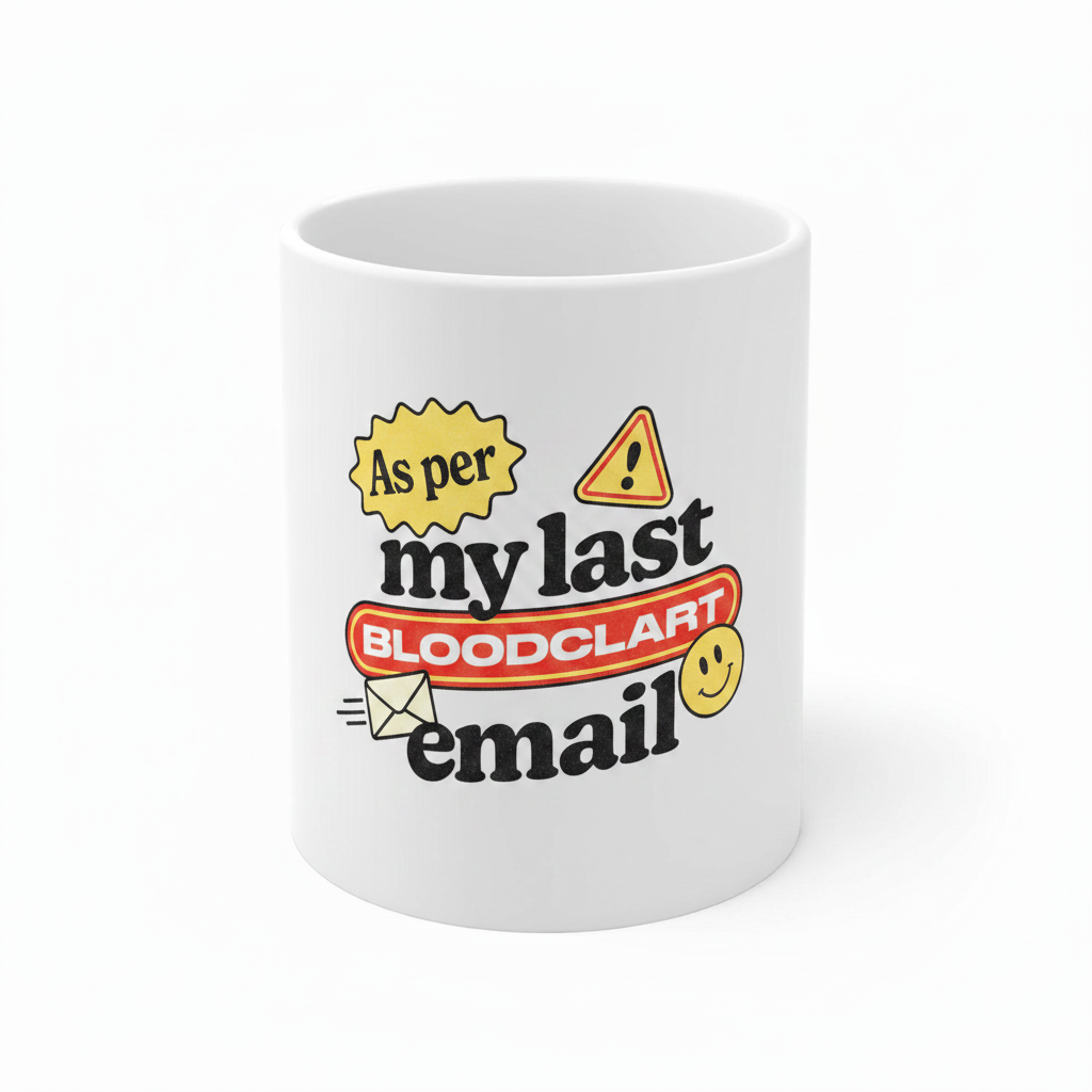 As per my last email mug