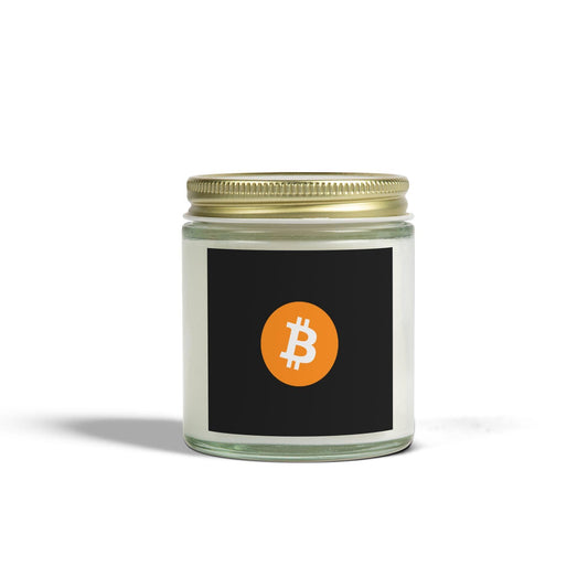 Bitcoin scent candle