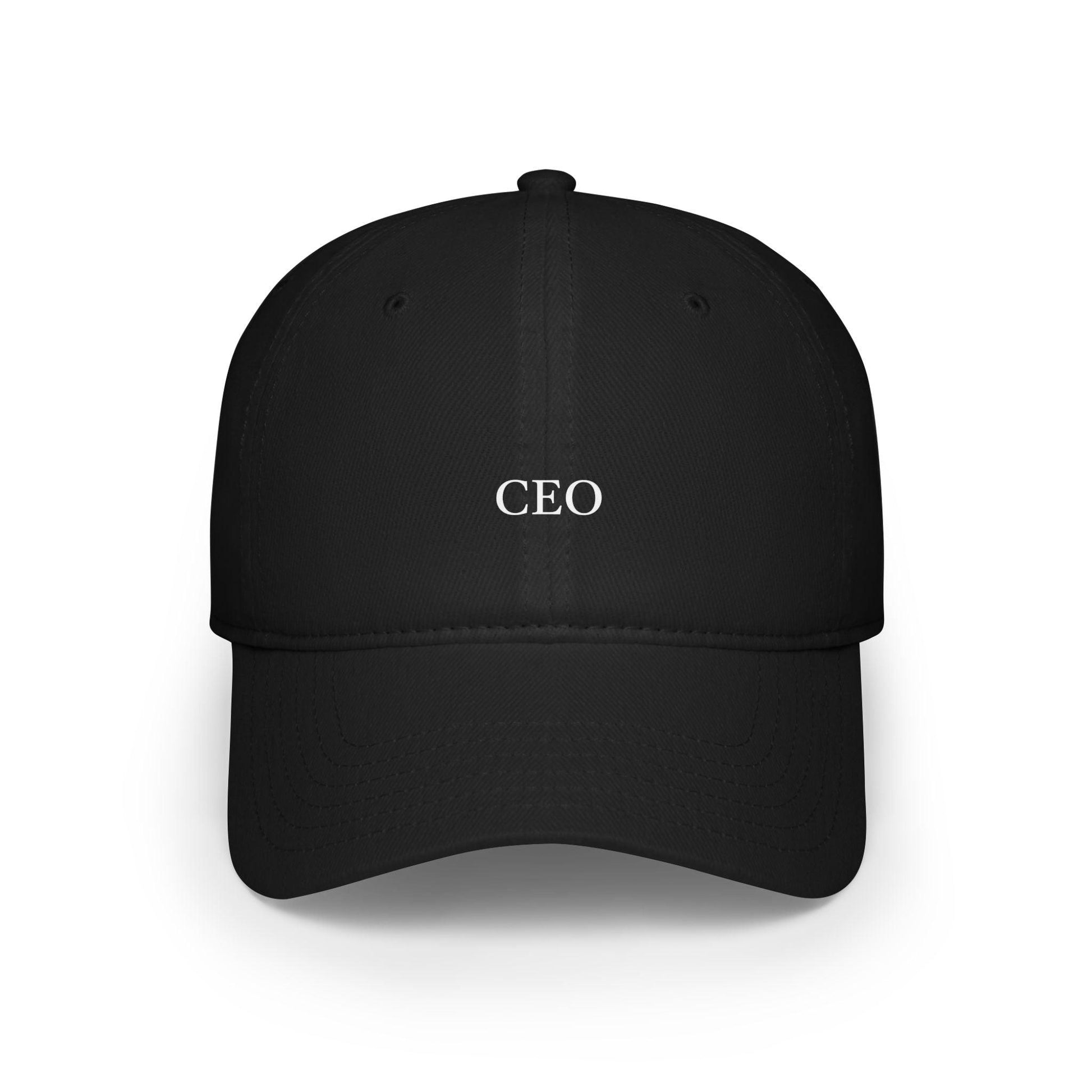 Black CEO hat