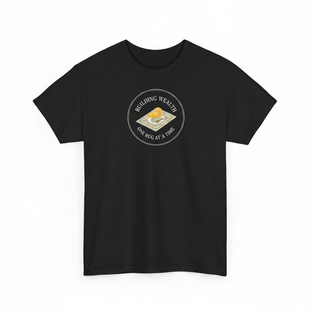 Building wealth, one rug at a time shirt