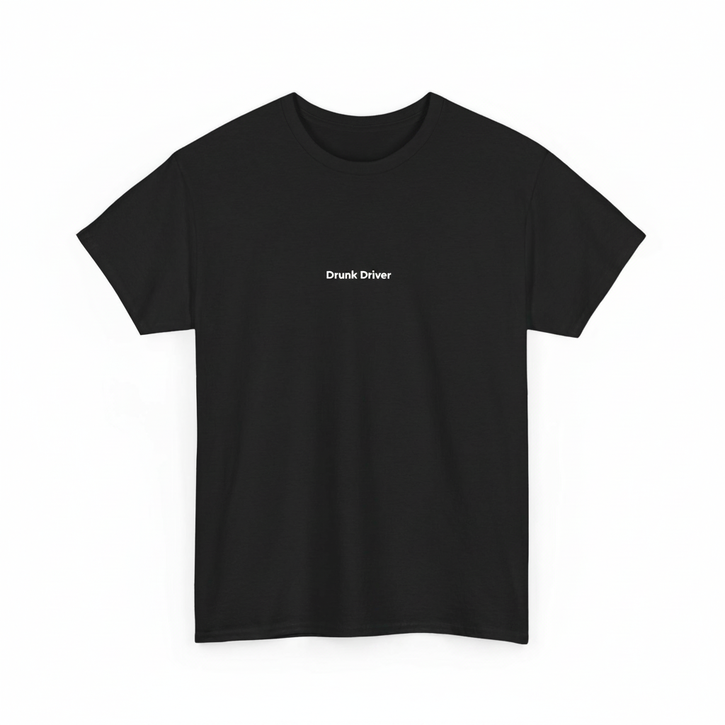 Drunk driver shirt