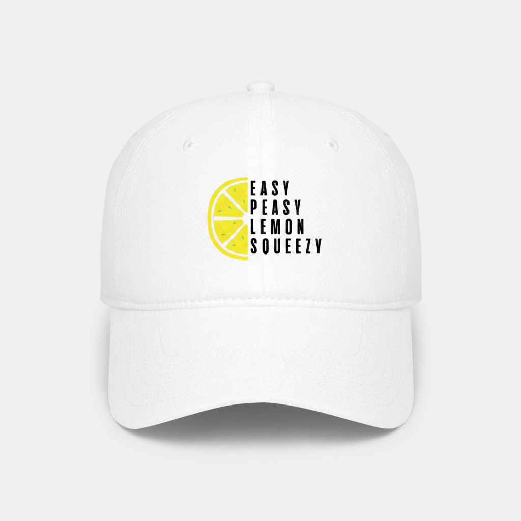 Easy peasy lemon squeezy hat