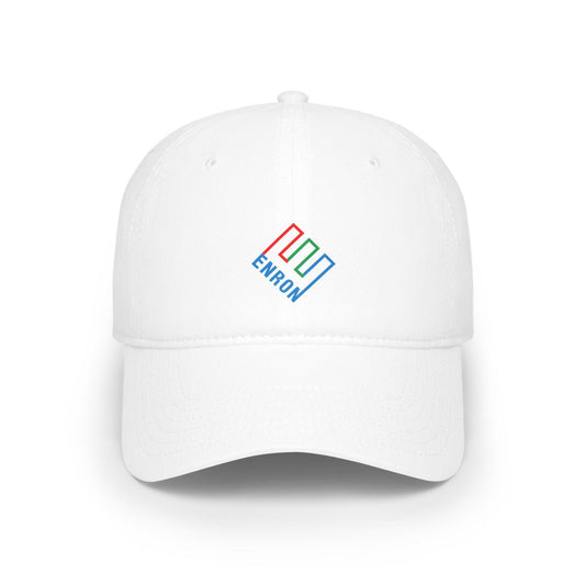 White Enron hat