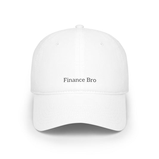 White Finance Bro hat 