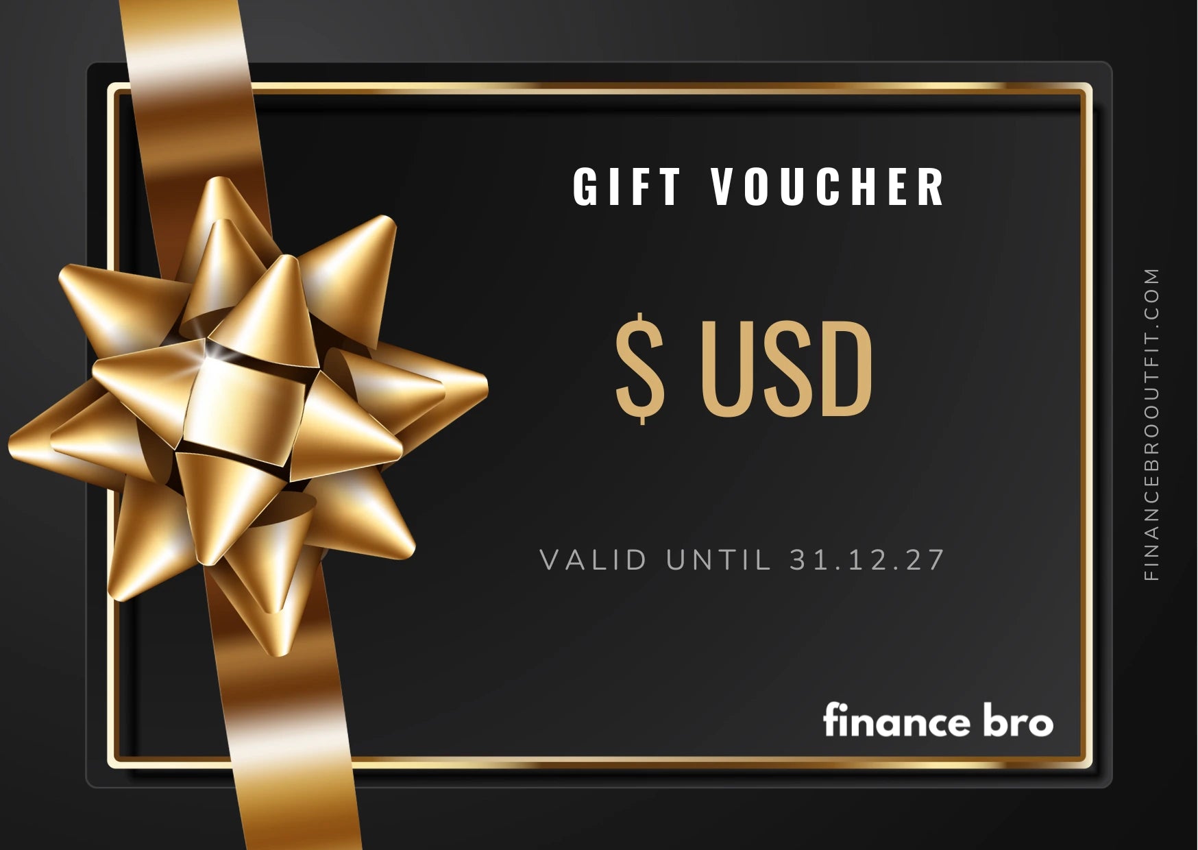 Finance Bro gift card