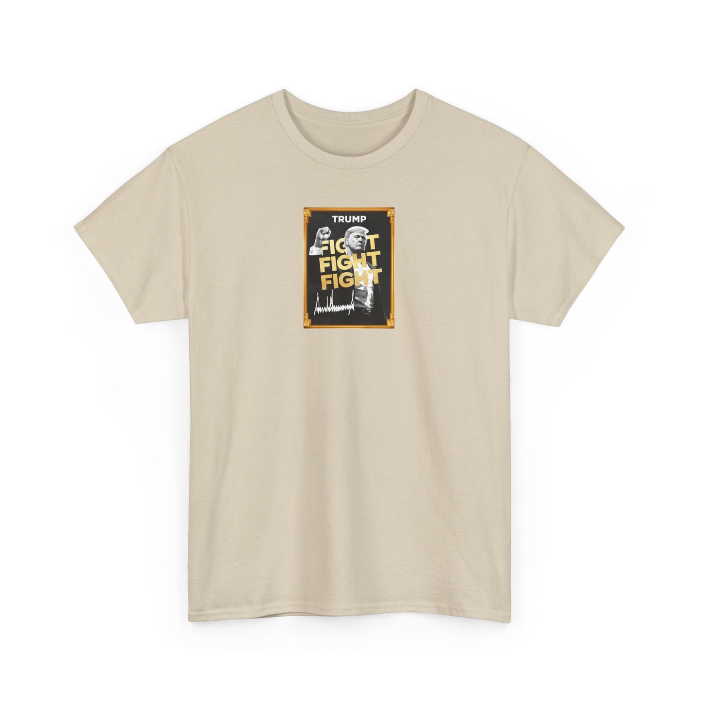 Khaki Trump Fight shirt