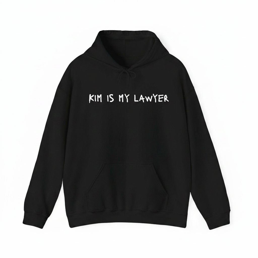 Kim is my lawyer hoodie