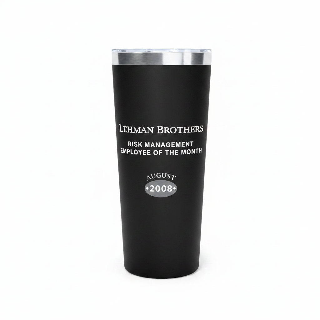 Lehman Brothers Employee Of The Month Tumbler