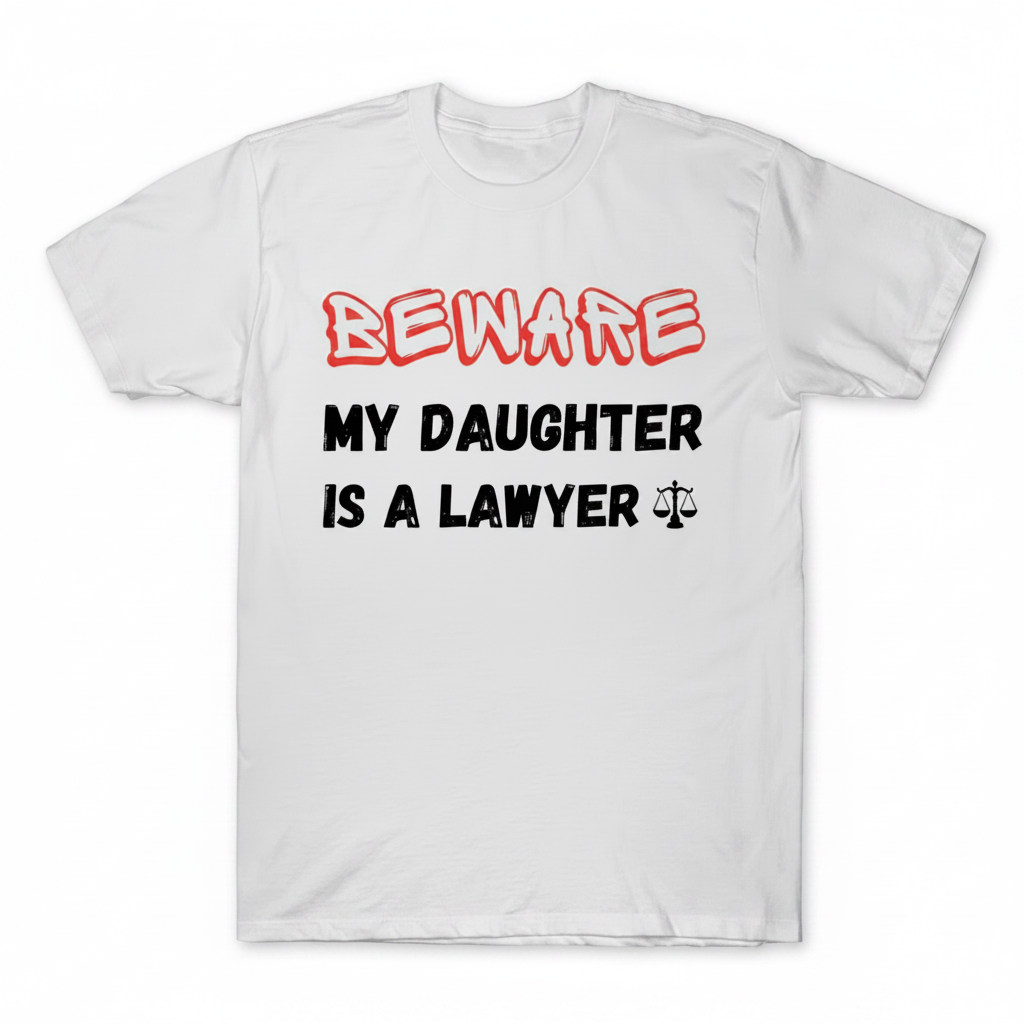 My daughter is a lawyer shirt
