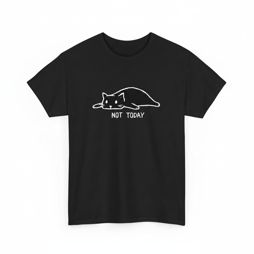 Not today shirt