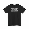 Please Don't Talk To Me shirt