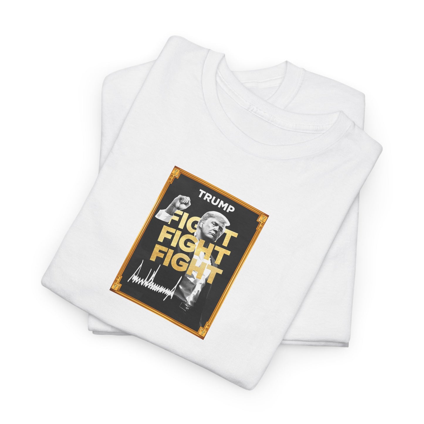 White Trump Fight shirt