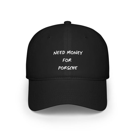 black Need Money for Porsche hat