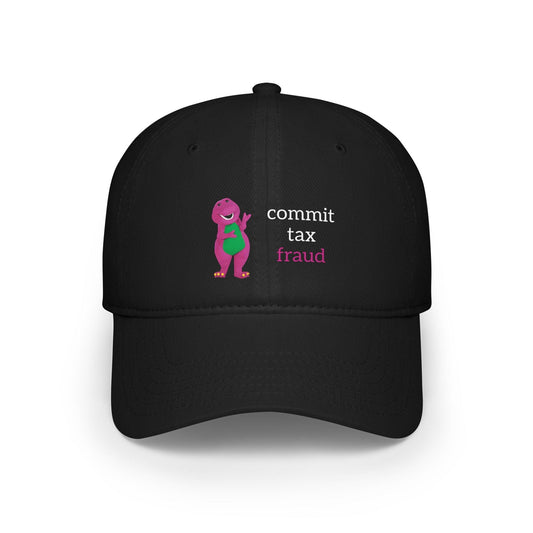 black barney commit tax fraud hat