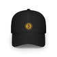 black bitcoin hat