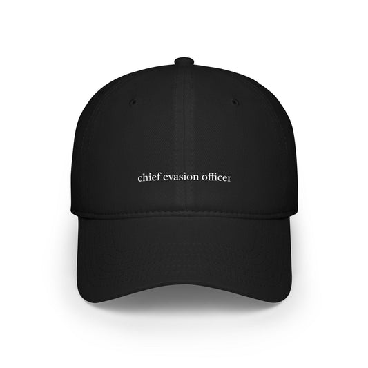 black chief evasion officer hat