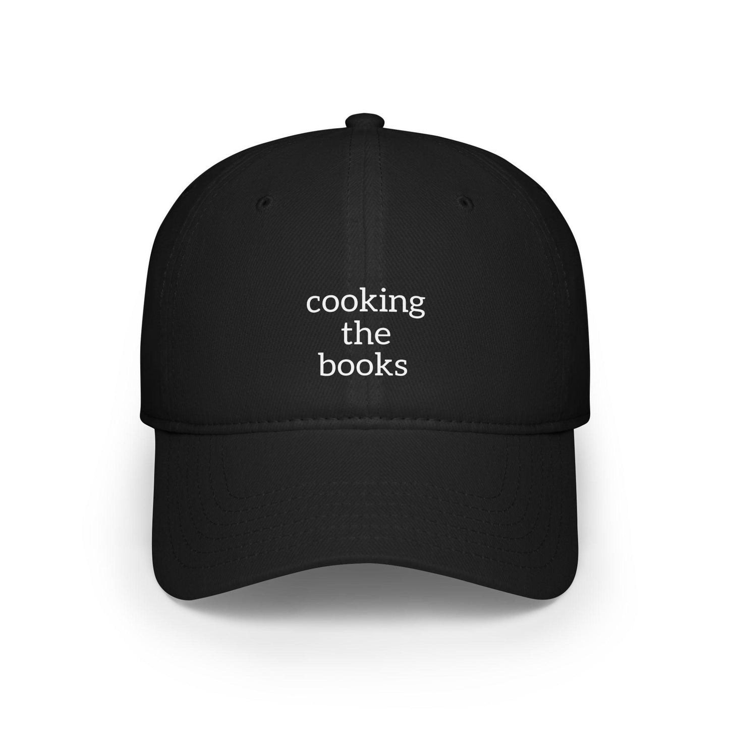 black cooking the books hat