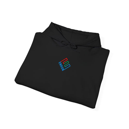 black enron hoodie