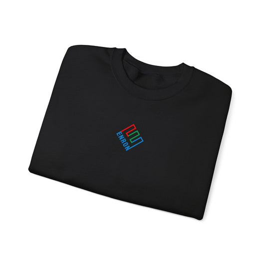 black enron sweatshirt