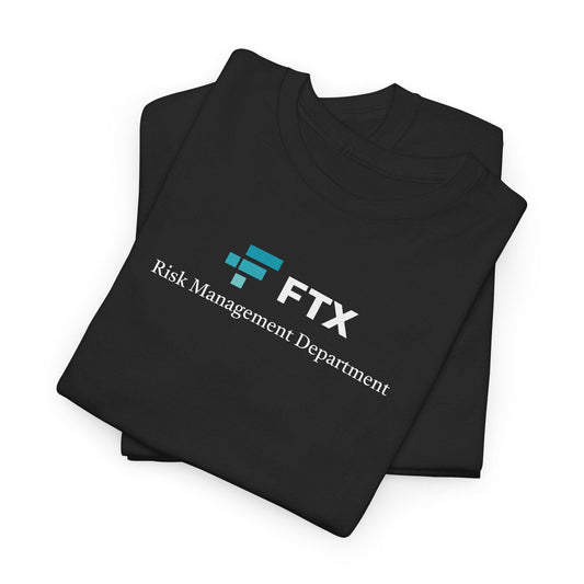 black ftx risk management shirt