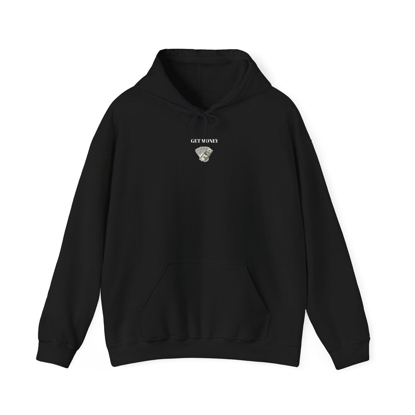 black get money hoodie