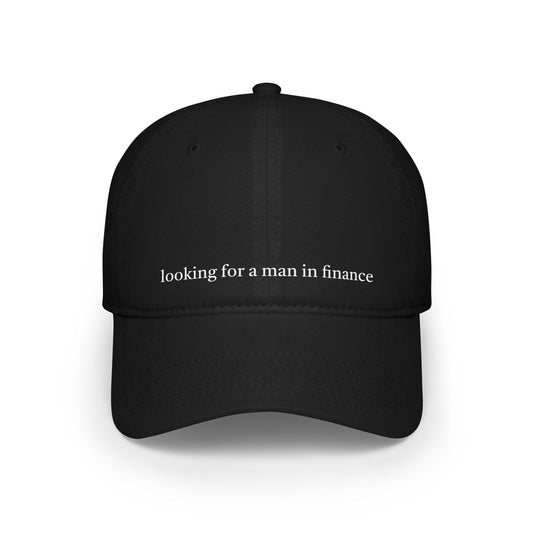 black man in finance hat