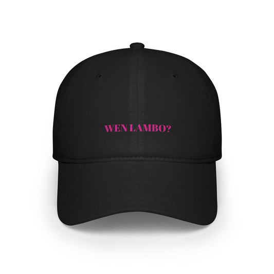 black wen lambo hat