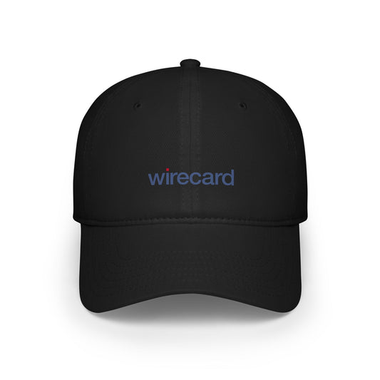 black wirecard hat